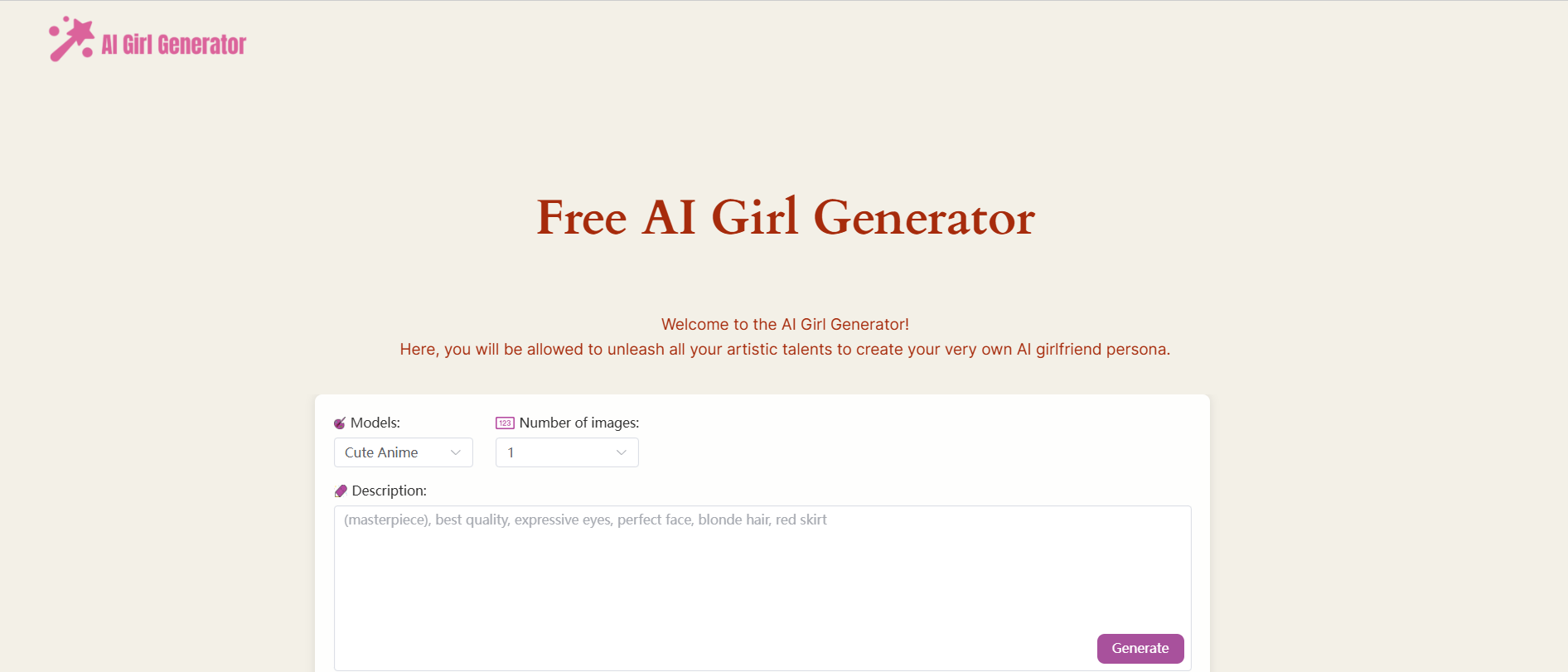 AI Girl Generator- Free NSFW AI Art Generator