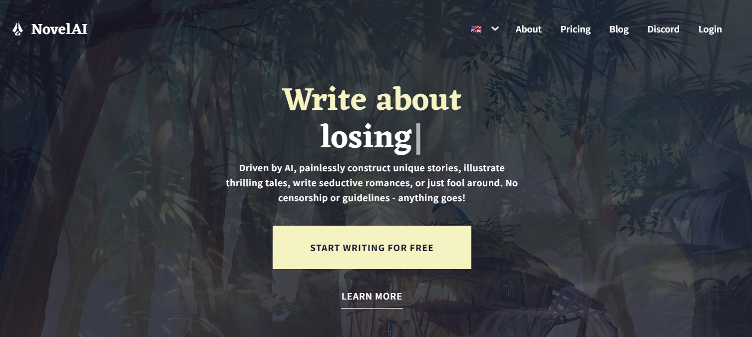 nsfw ai writer-novel